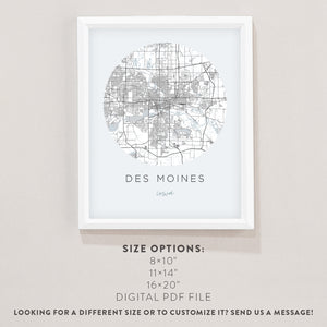 des moines posters