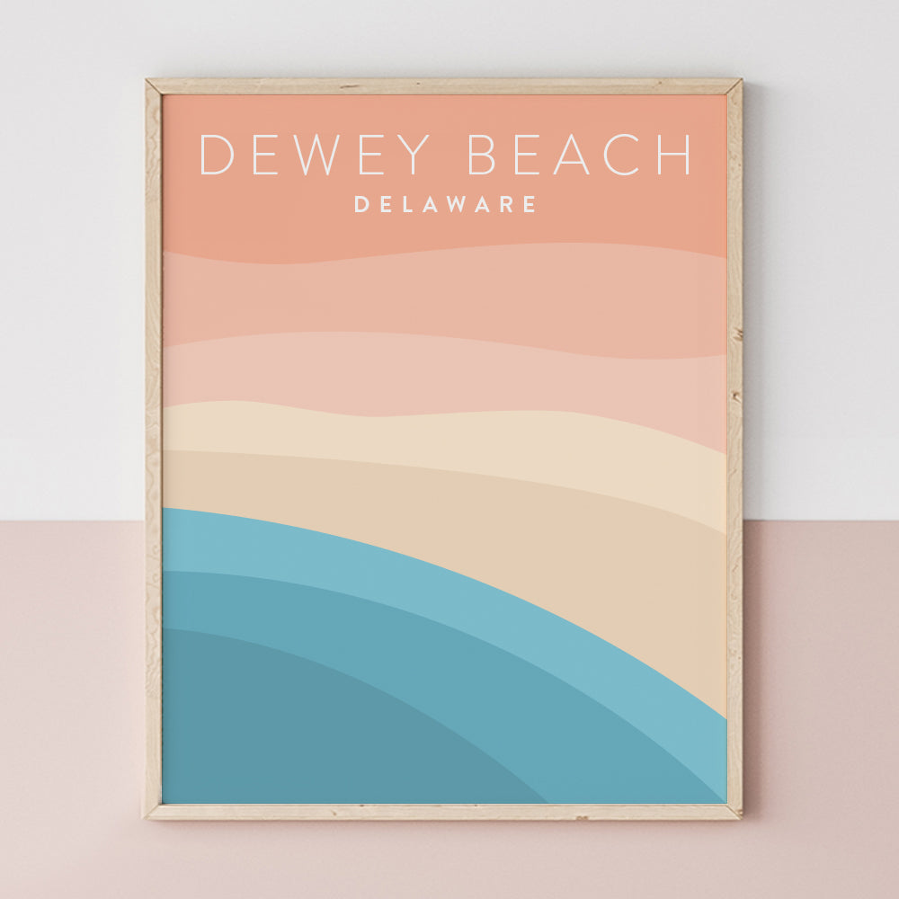 dewey beach delaware wall art