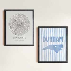 Durham, North Carolina Poster