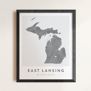 east lansing poster