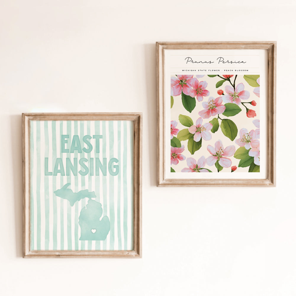 East Lansing, Michigan Poster