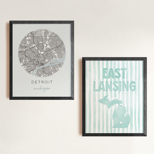 East Lansing, Michigan Poster
