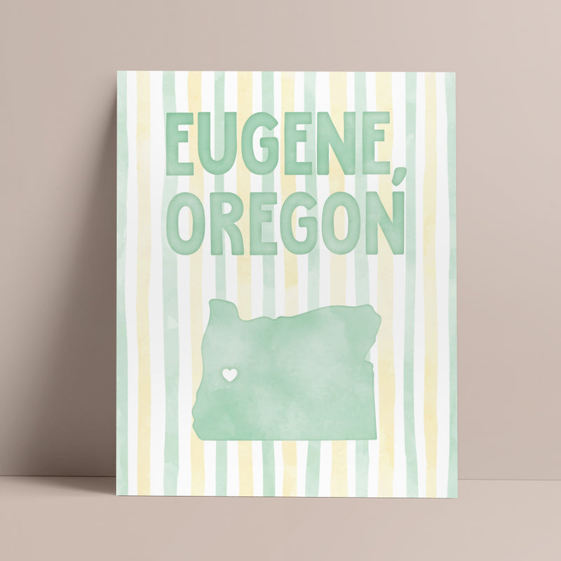 Eugene, Oregon Poster