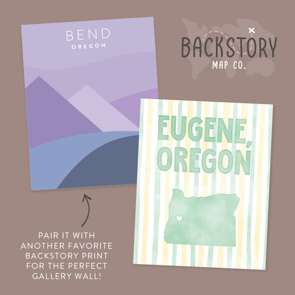 Eugene, Oregon Poster