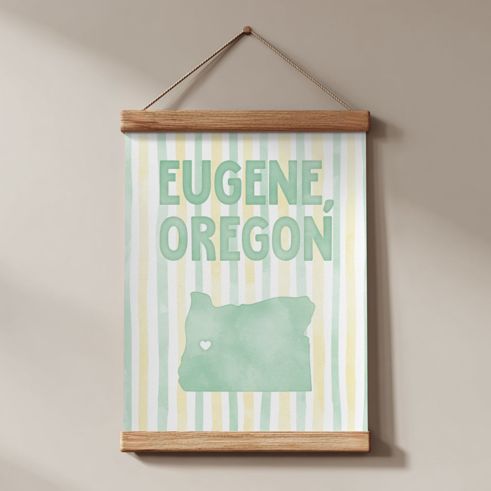 Eugene, Oregon Poster