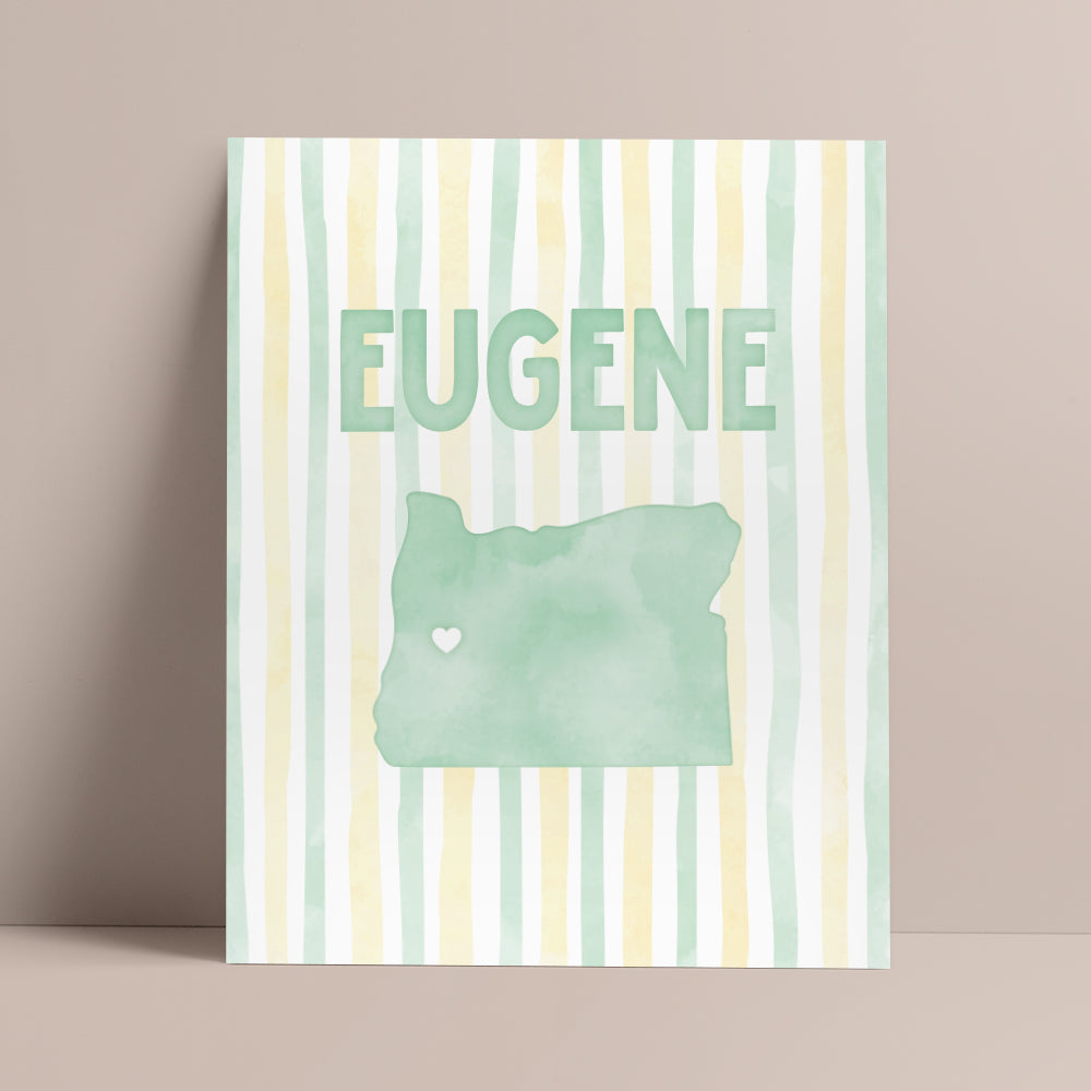 Eugene, Oregon Poster