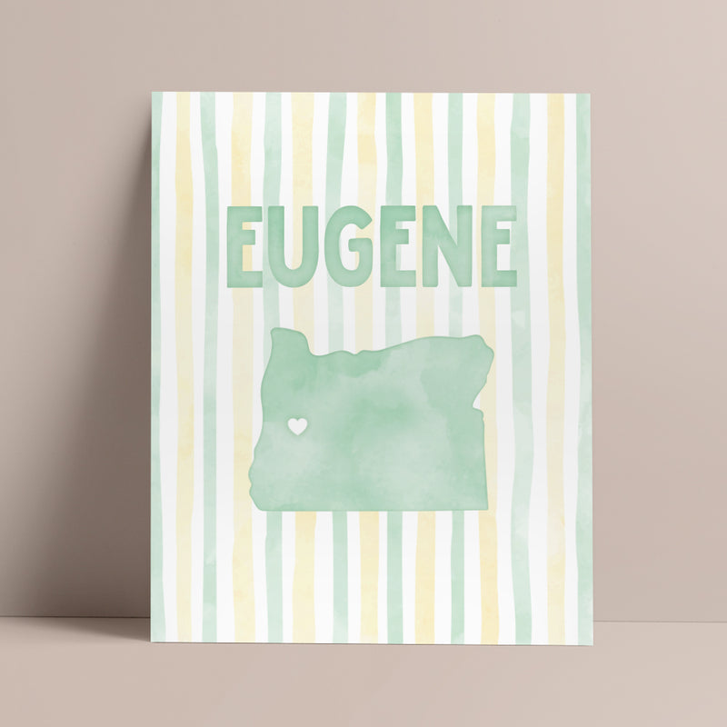 Eugene, Oregon Poster