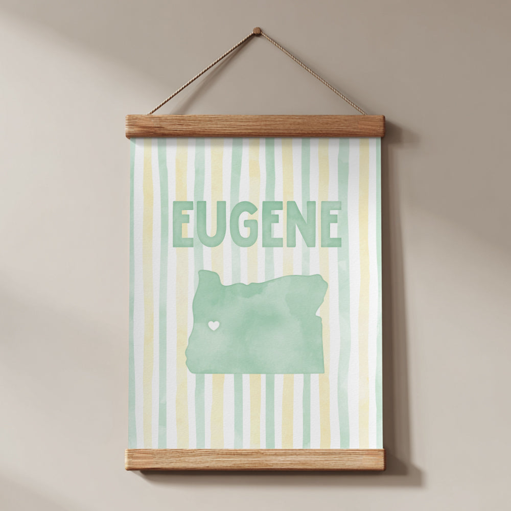 Eugene, Oregon Poster