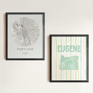 Eugene, Oregon Poster