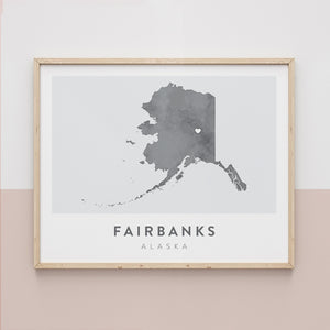 fairbanks alaska poster