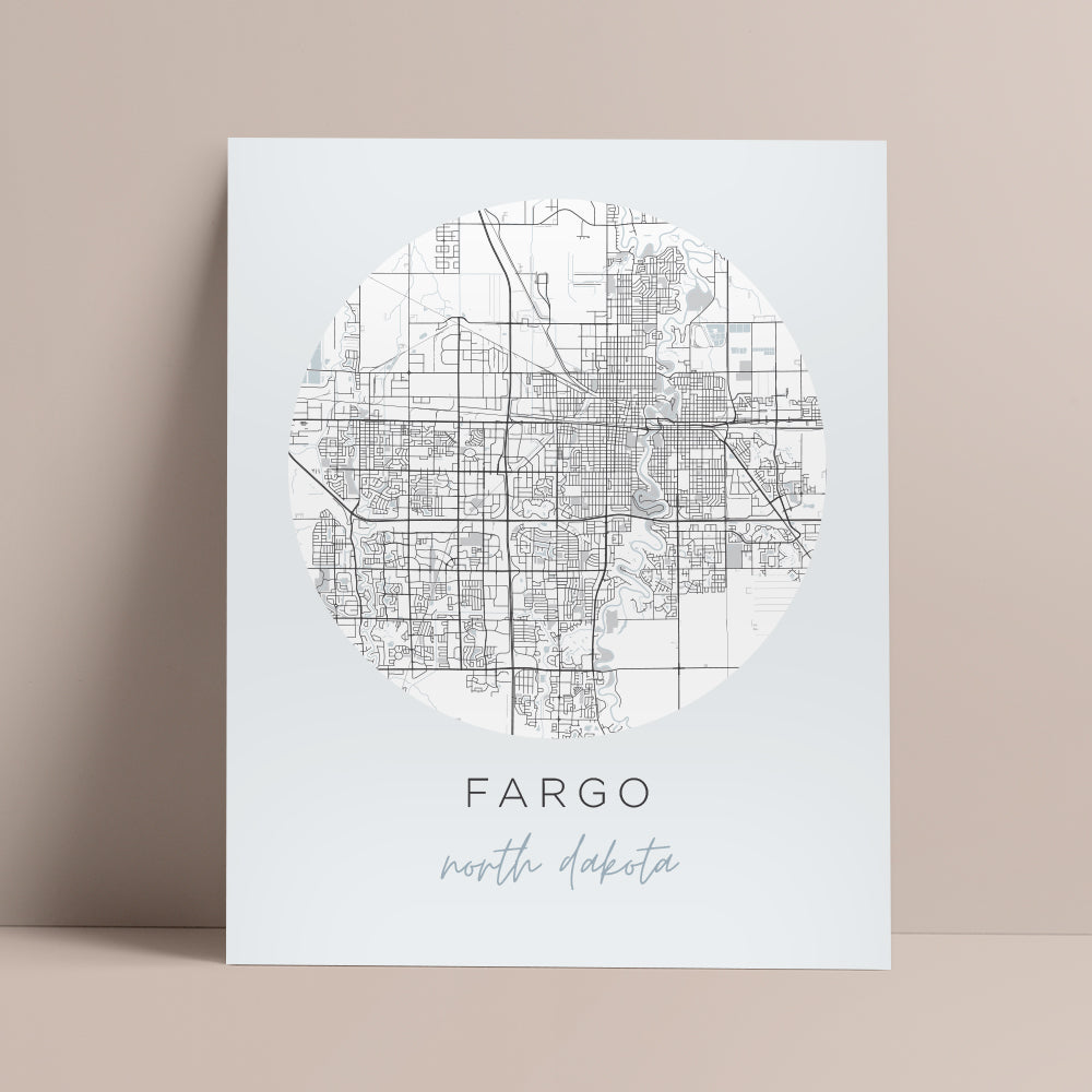 fargo map