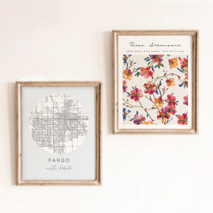 fargo map poster