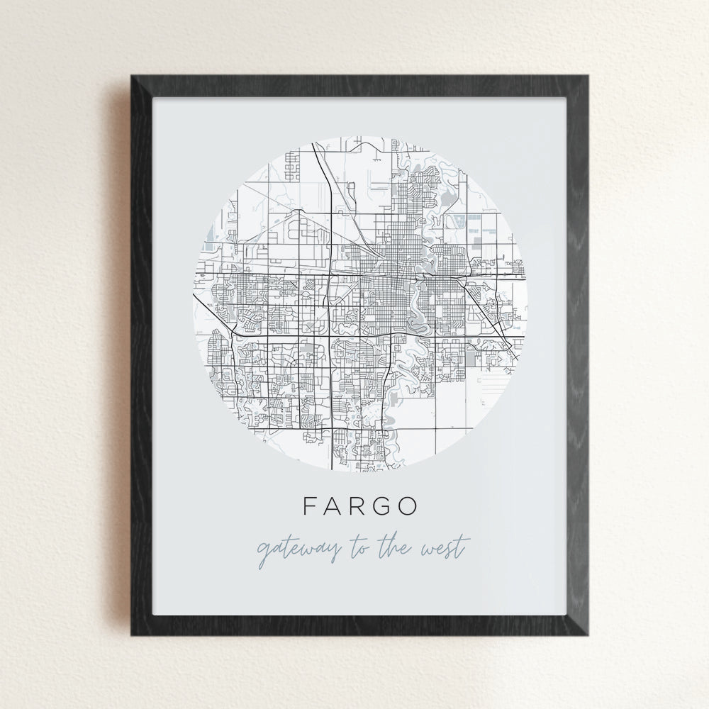 fargo map