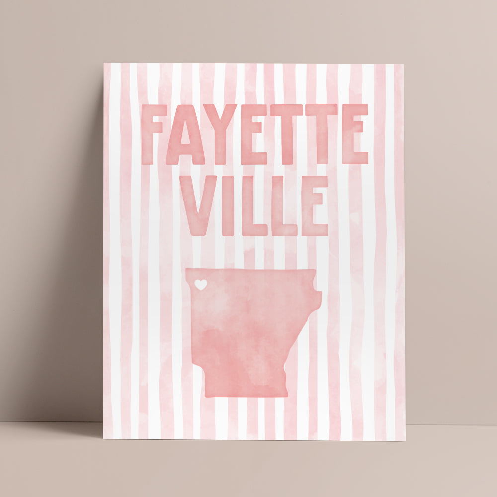 Fayetteville, Arkansas Poster