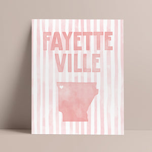 Fayetteville, Arkansas Poster
