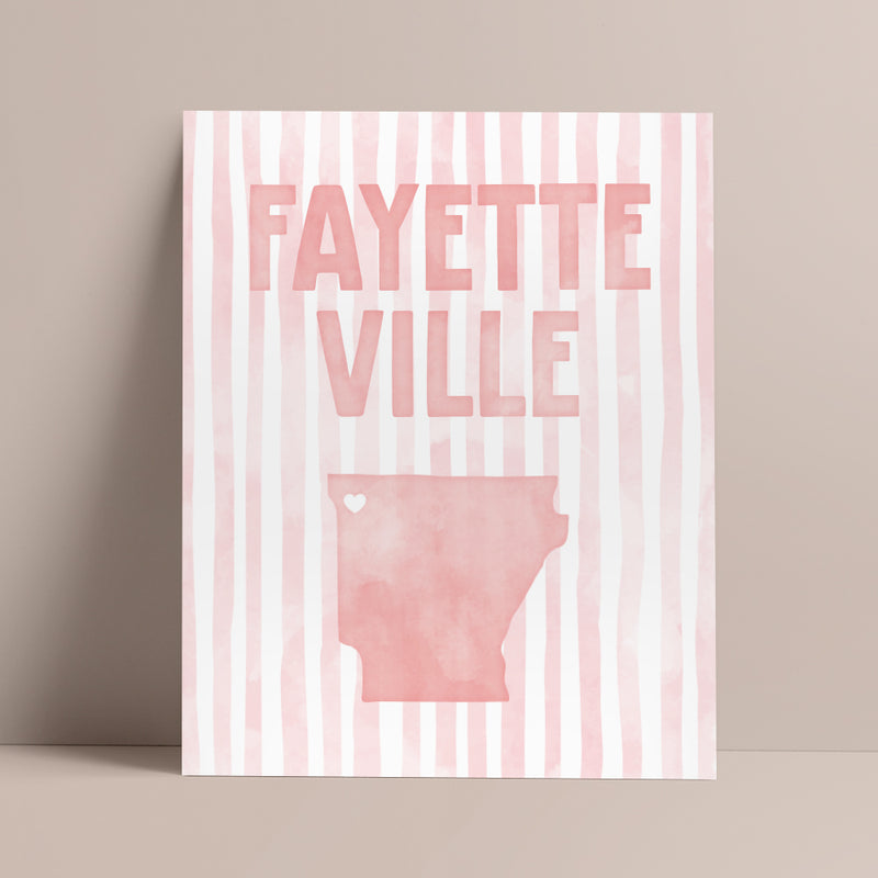 Fayetteville, Arkansas Poster