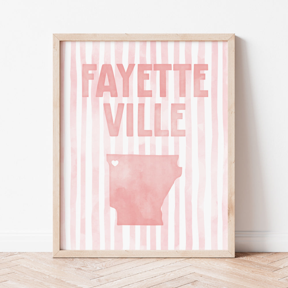 Fayetteville, Arkansas Poster