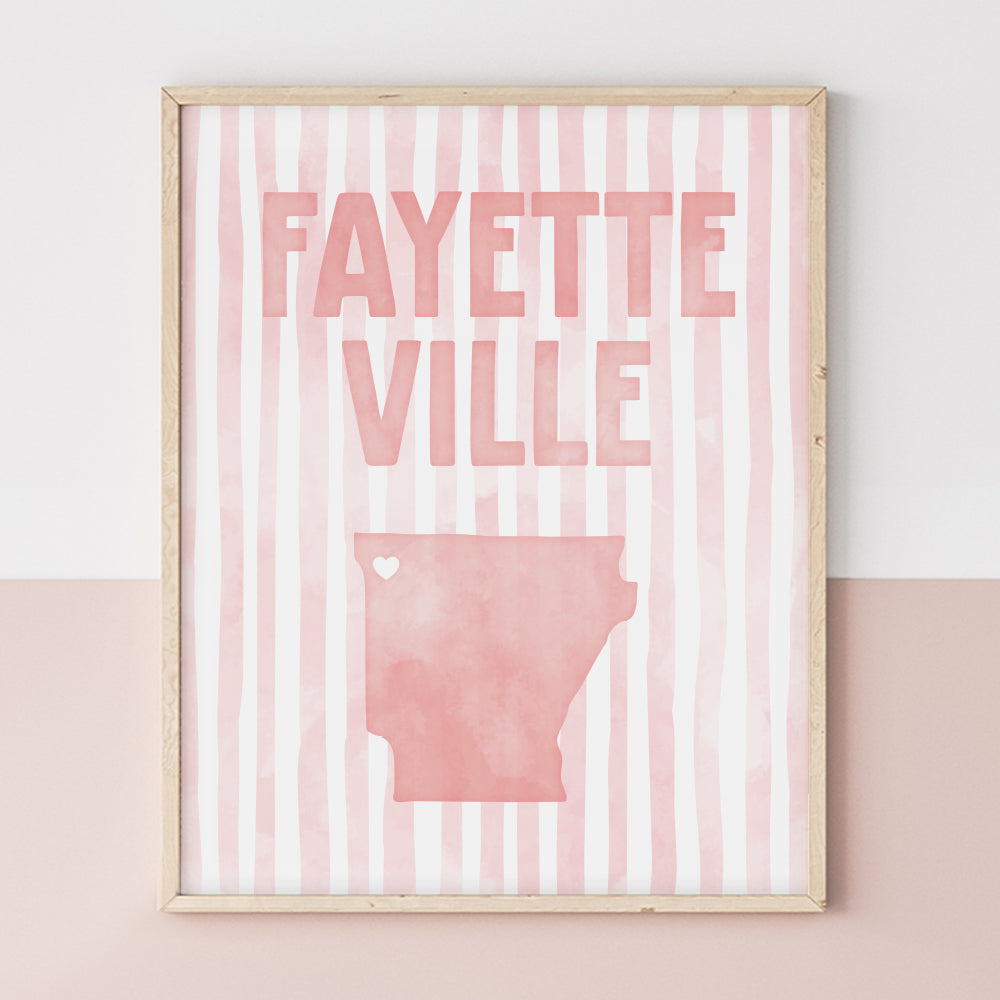 Fayetteville, Arkansas Poster
