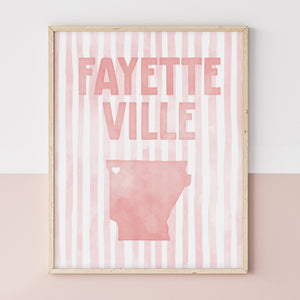 Fayetteville, Arkansas Poster