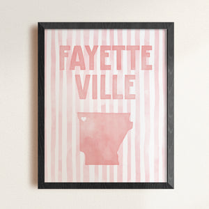 Fayetteville, Arkansas Poster