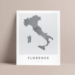 Load image into Gallery viewer, florence italy map poster
