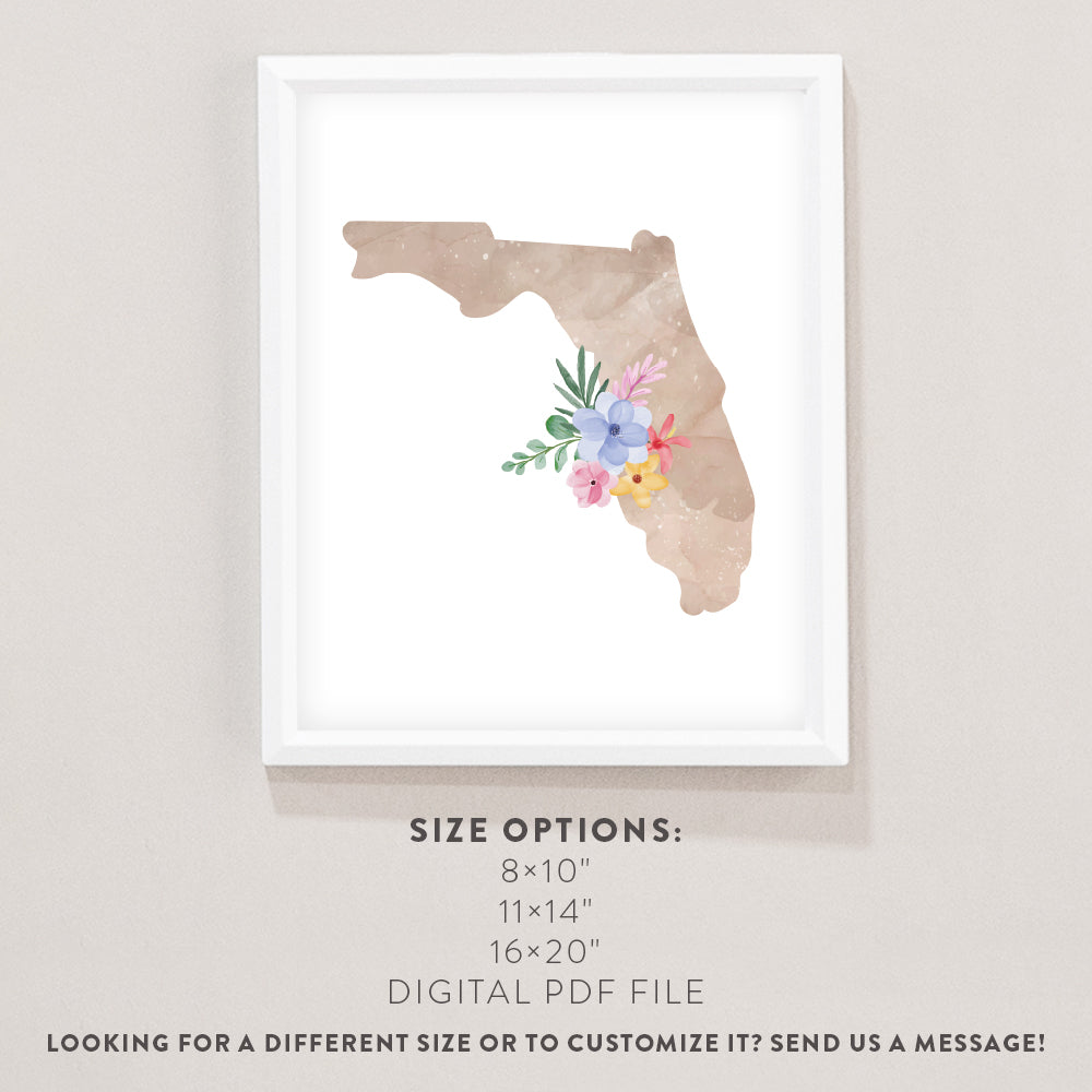 florida travel poster