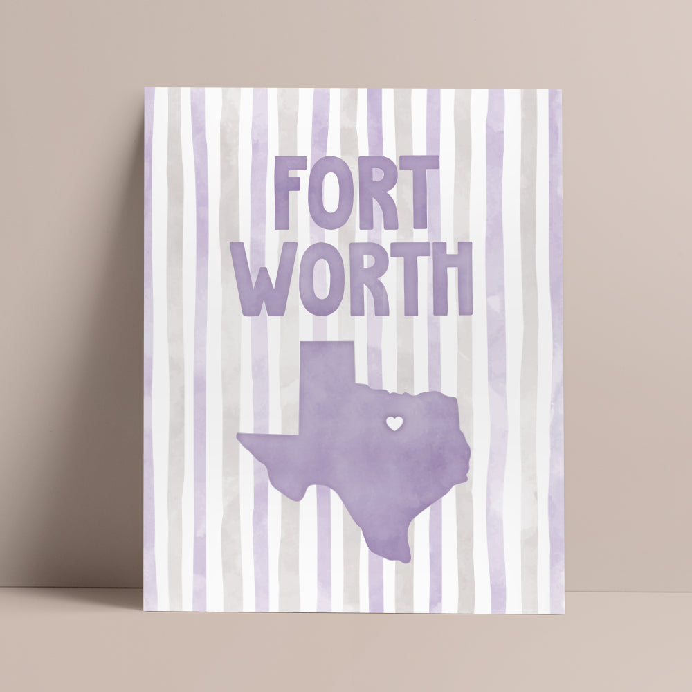 Fort Worth, Texas Poster