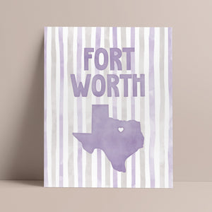 Fort Worth, Texas Poster