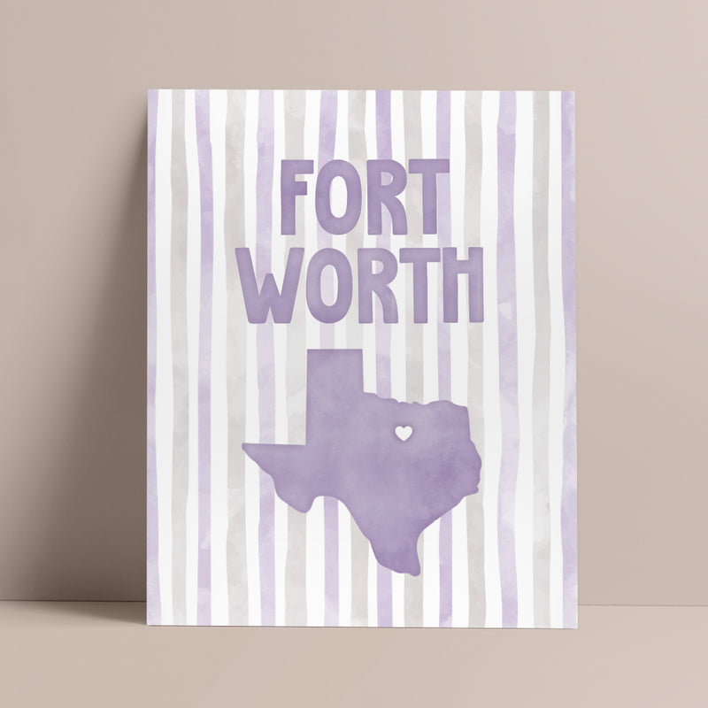 Fort Worth, Texas Poster