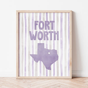 Fort Worth, Texas Poster