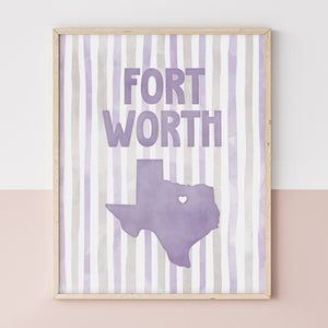 Fort Worth, Texas Poster