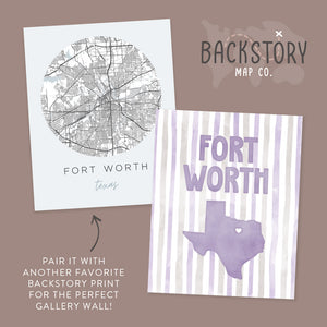 Fort Worth, Texas Poster