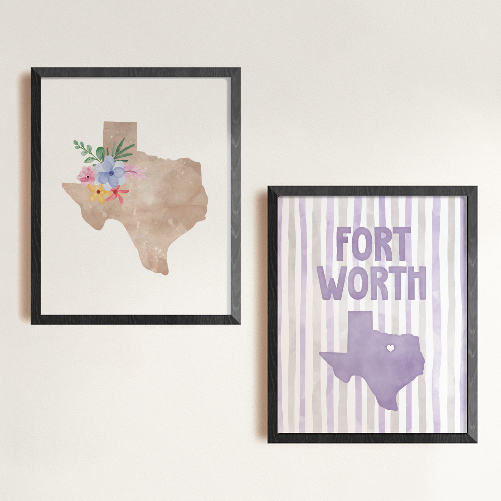 Fort Worth, Texas Poster