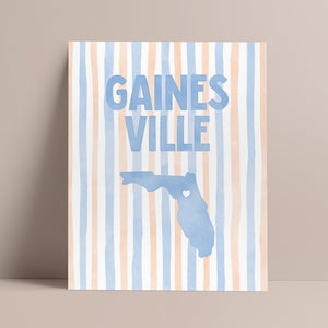 Gainesville, Florida Poster