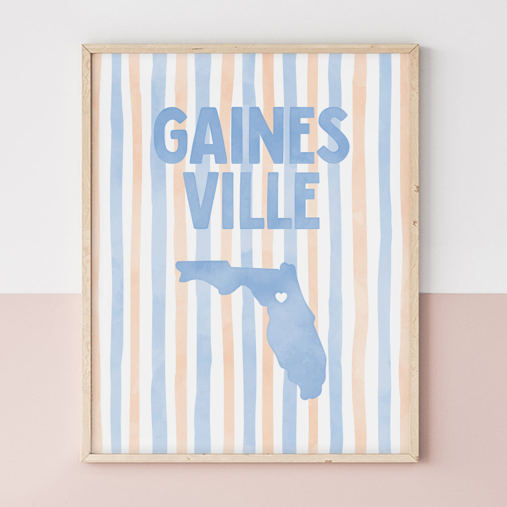 Gainesville, Florida Poster