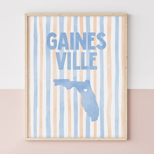 Gainesville, Florida Poster