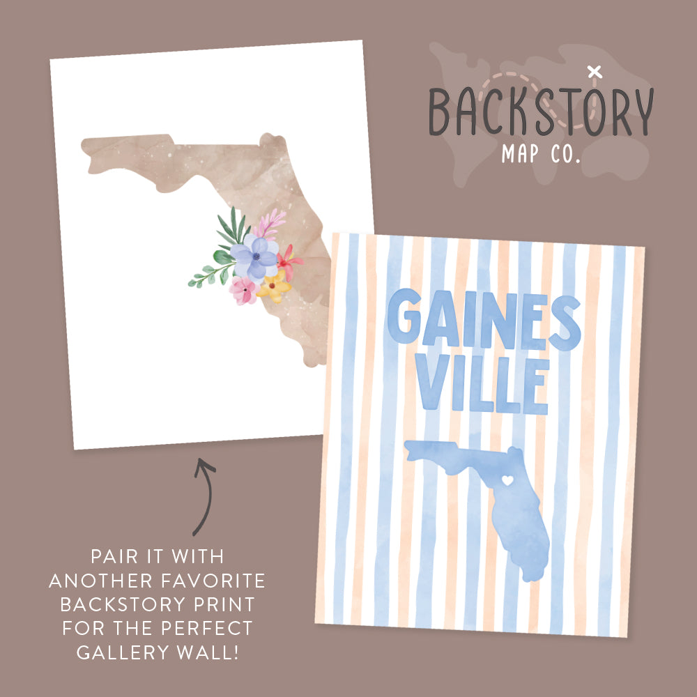 Gainesville, Florida Poster