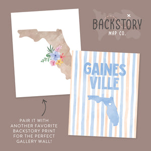 Gainesville, Florida Poster
