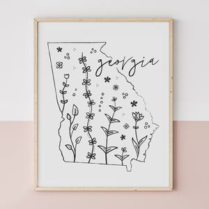 georgia wall art