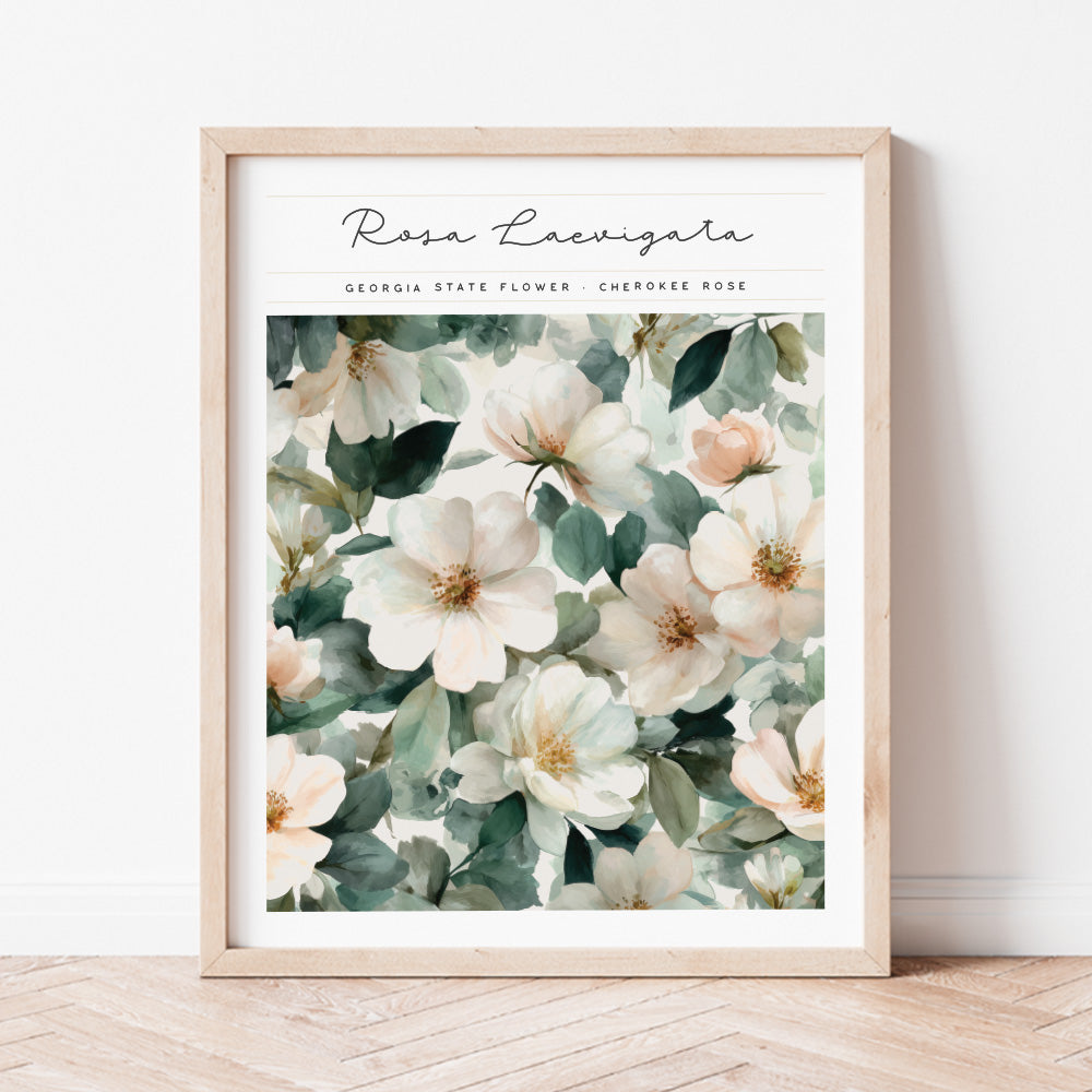 georgia state flower wall art