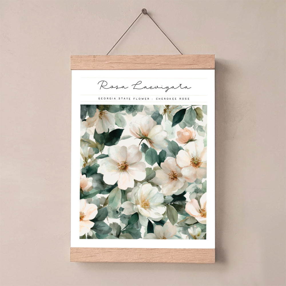 georgia flower wall art