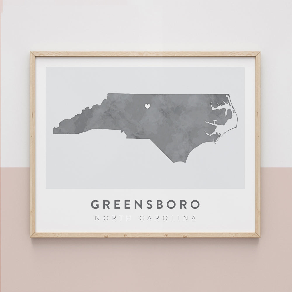 north carolina wall art