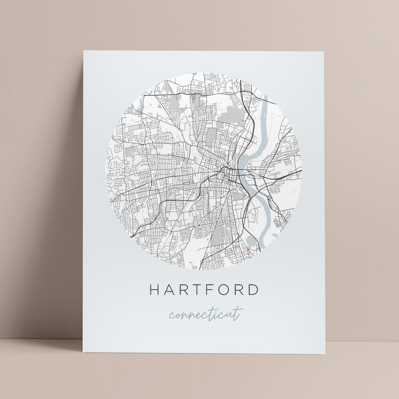 hartford map