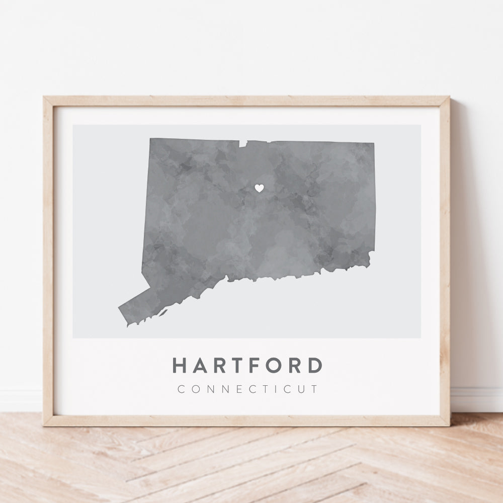 hartford connecticut map