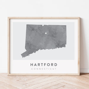 hartford connecticut map