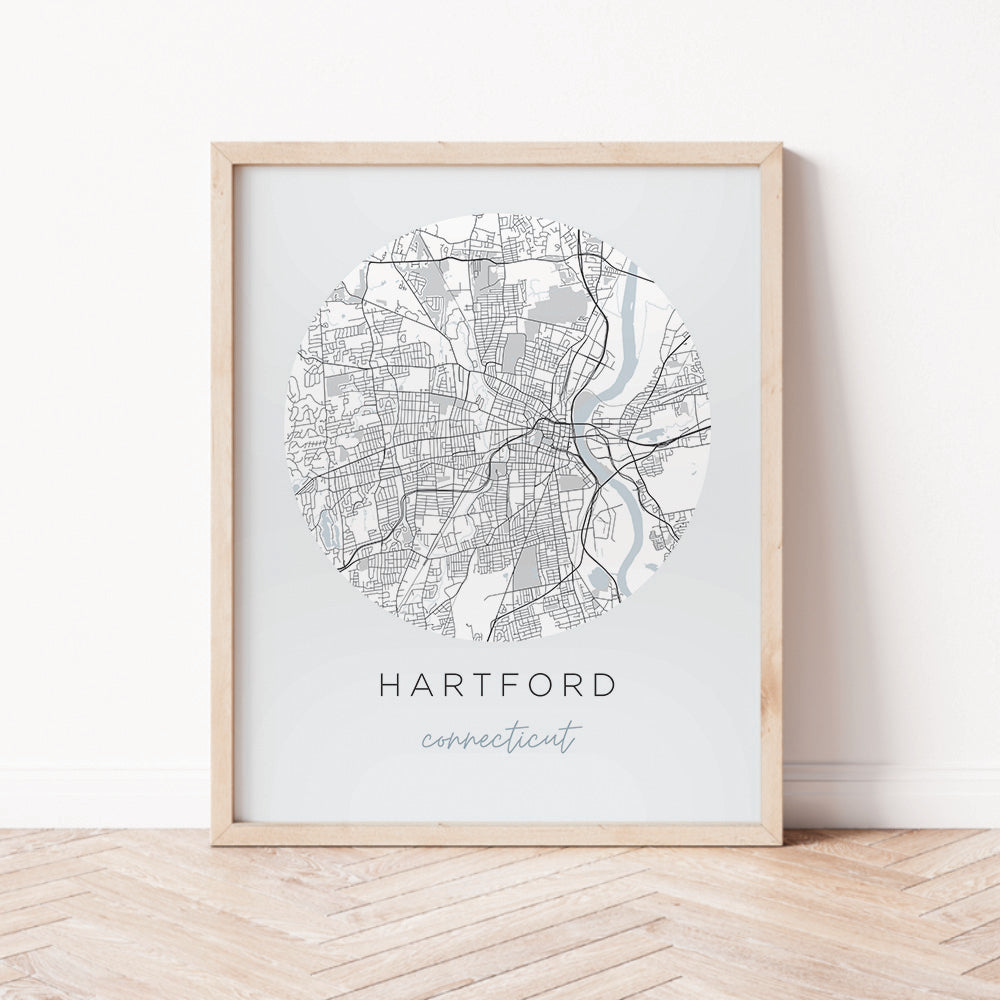 hartford map
