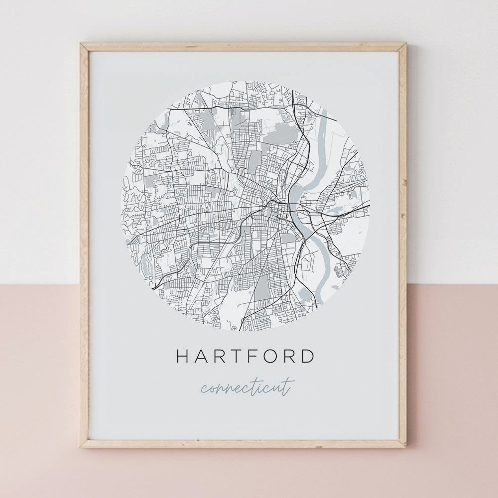 hartford map