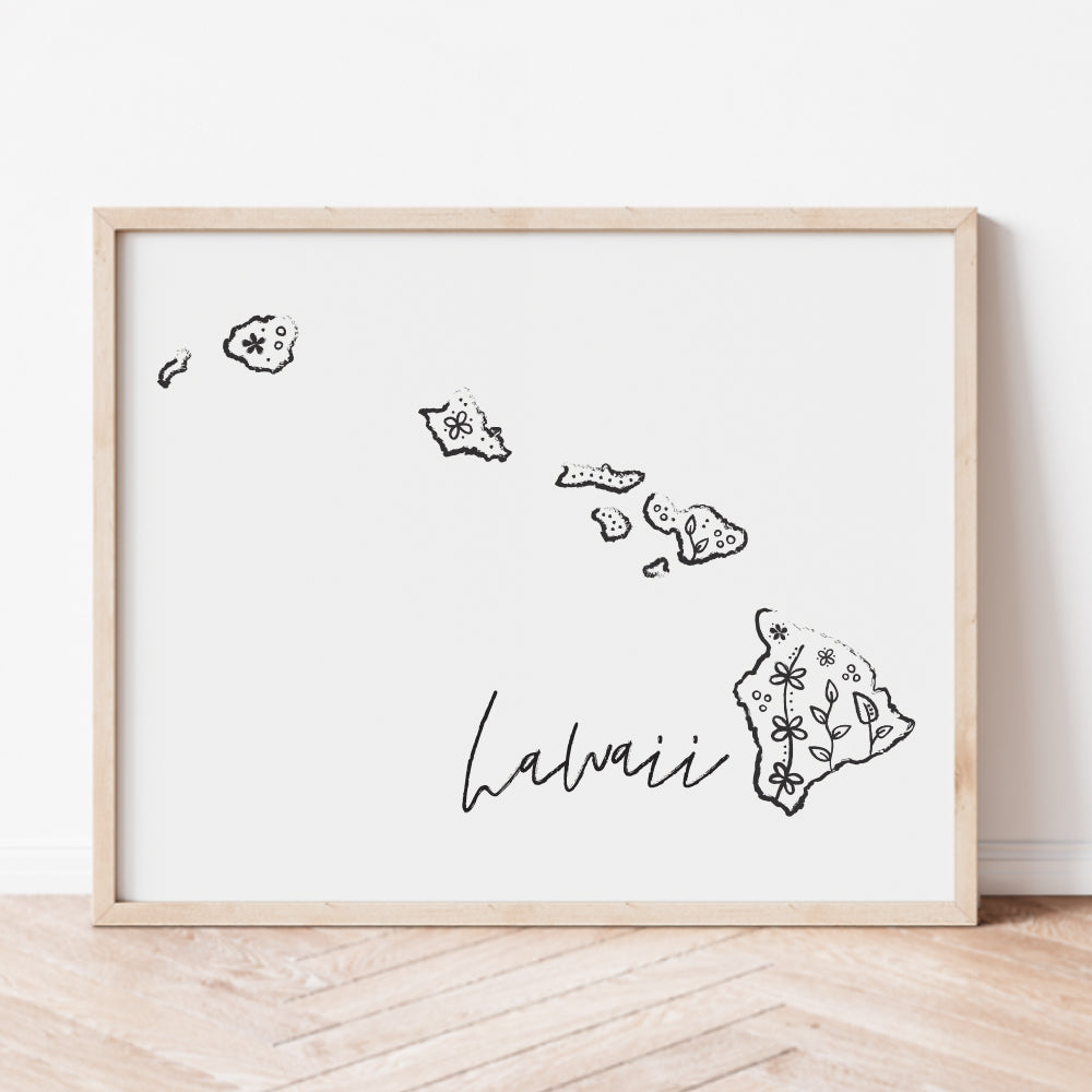 hawaii wall art