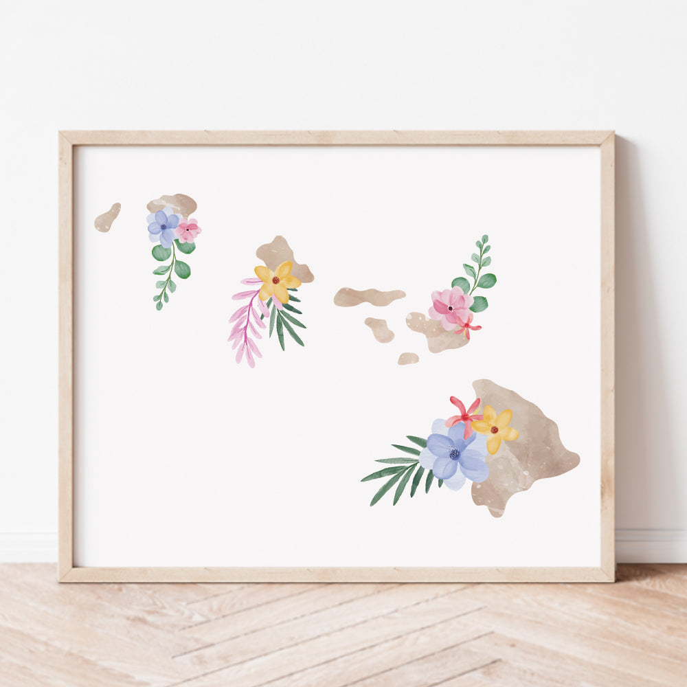 hawaii art print