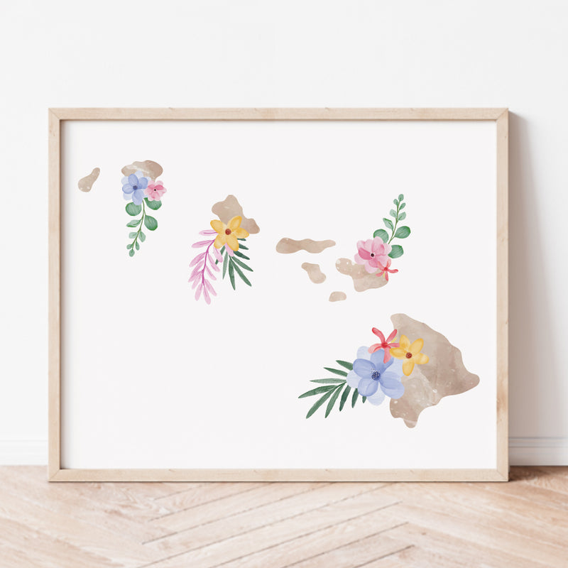 hawaii art print